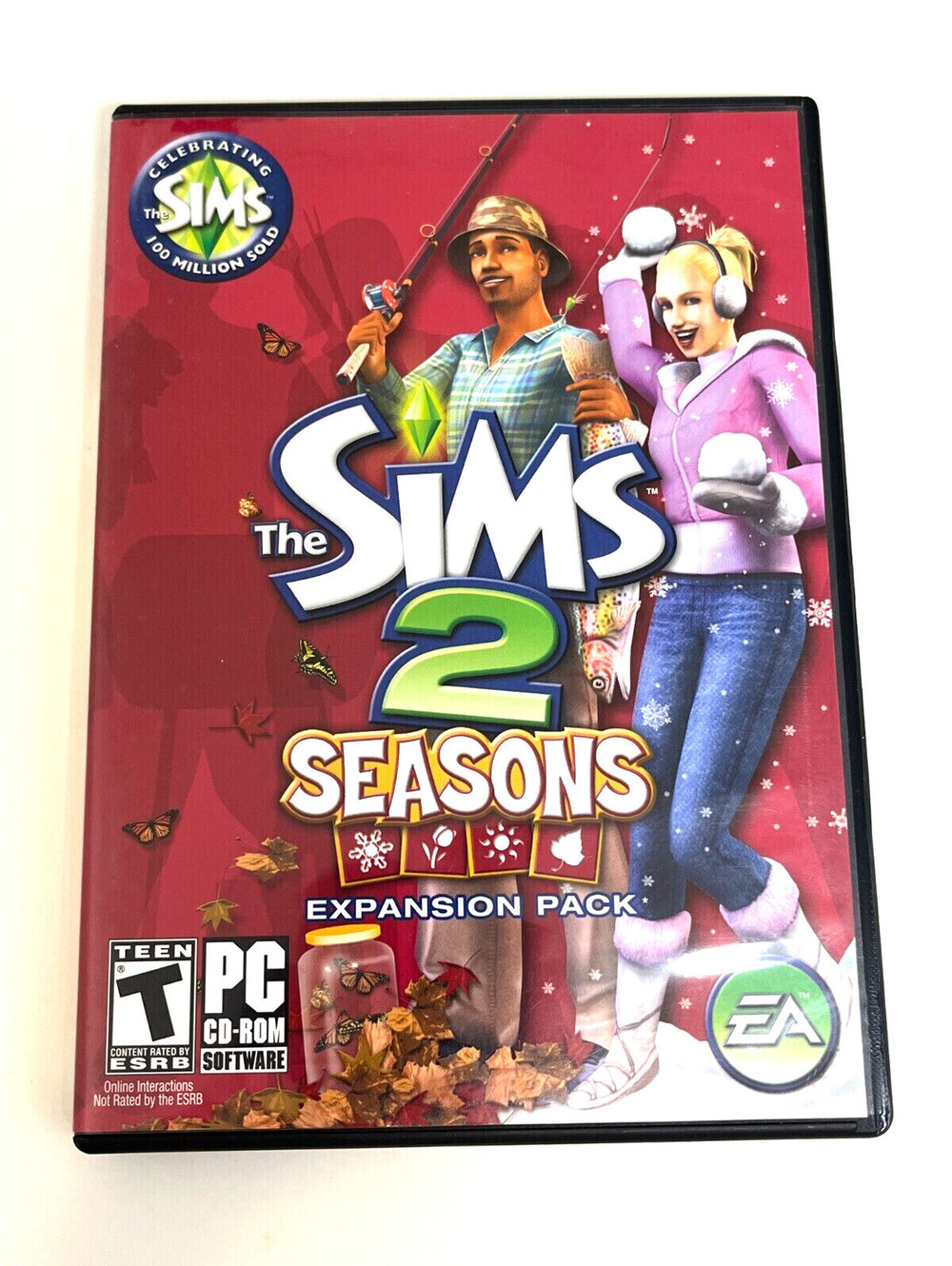 The Sims 2 Seasons Expansion Pack PC CDROM Comes with Case and Manual